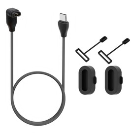 FirSea Typ C Adapter für Garmin Watch Ladekabel, USB Typ C Stecker auf Garmin Watch Ladekabel Kompatibel mit Fenix5/5 Plus/5S/5S Plus Vivoactive 3/3 Music Forerunner 395 und mehr