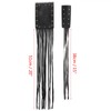 Qqmora Motorcycle Handlebar Tassel Cover Fashionable Fringe Style Design Soft