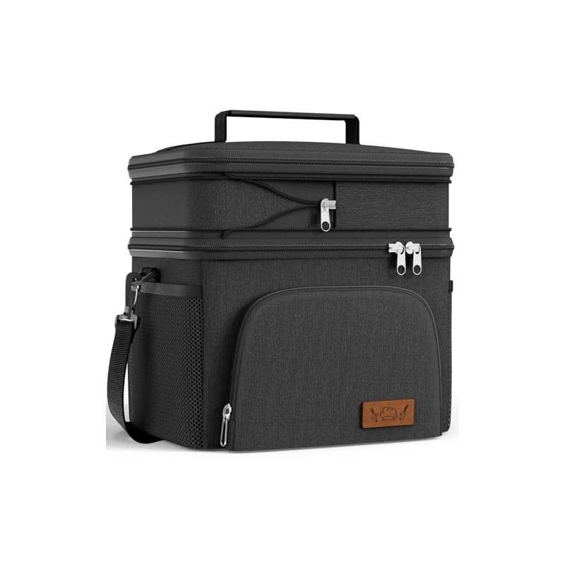 HOTOR Insulated Lunch Box for Men & Women - Leak-Proof