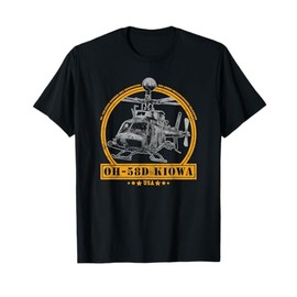 OH-58D Kiowa Warrior Helicopter T-Shirt