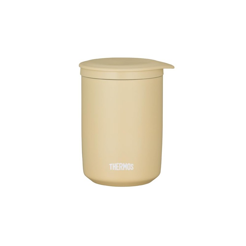 【With Tea Strainer】 THERMOS Vacuum Insulated Tea Tumbler 500ml Sand