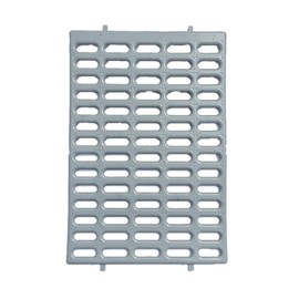 Generic Saguaro Acres Rabbit and Small Animal Cage Resting Mat for Wire Floored Cages (Grey), Single Pack