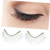 Beavorty Fluorescent Eyelash Extensions Girls Lashes Fake Eyelash Set Pairs