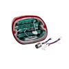 OZ-USA FL Red LED Tail Brake Light Compatible with Harley