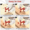 Housolution 2 Pack Bench Dog Clamp, 3/4 inch Dog Holes