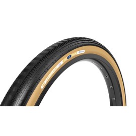 Panaracer Gravelking Semi Slick Tubeless Ready TLR Bicycle Tyre 28 Inch Gravel Tyre 30-622 / 700 x 30 TuffTex Carcass Improved Control on Rough Roads Black/Skinwall