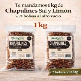 Chapulines Oaxaqueños 1kg Varios Preparados Grandes