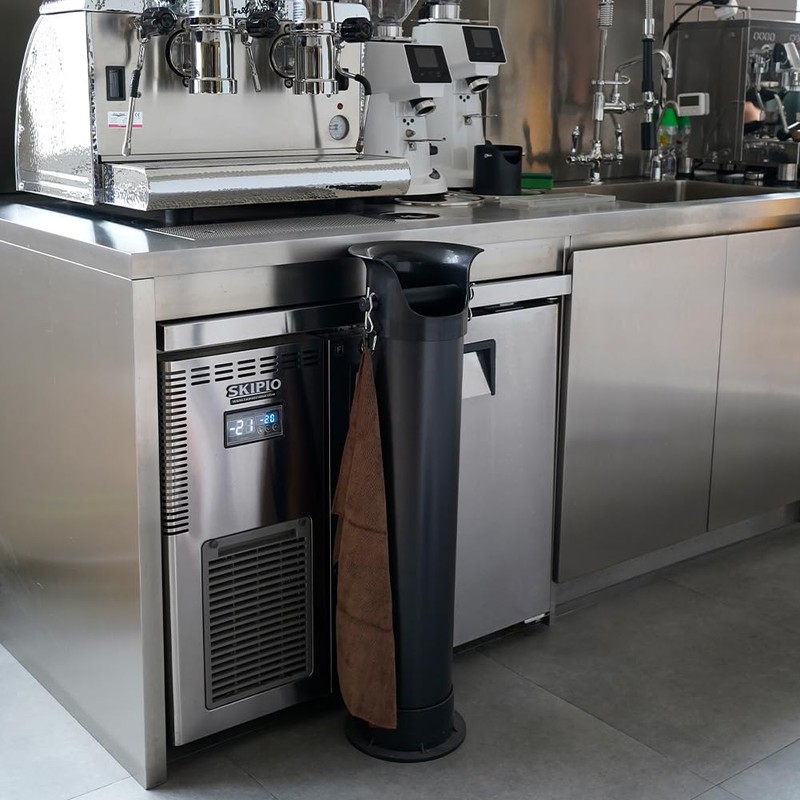 Espresso Knock Box, watchget Commercial Coffee Knock Box with Removable