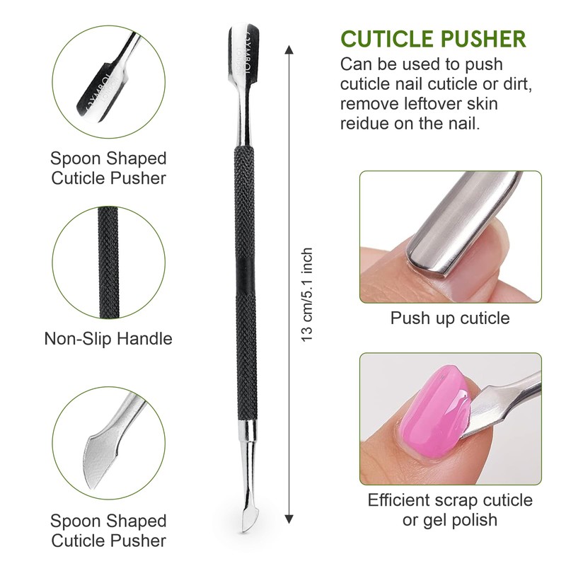 SYMBOL LONDON Cuticle Cutter Kit - Nippers & Pusher Manicure