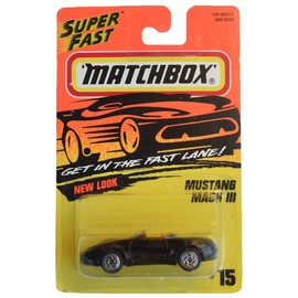 Matchbox [Mustang Mach III, Super Fast #15 [Black]