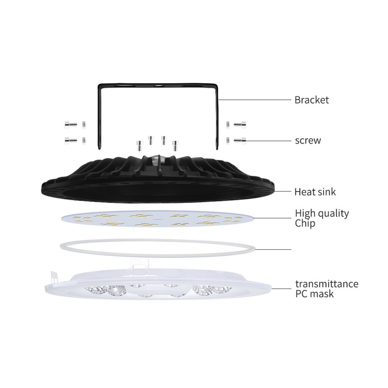 LED High Bay Light 50W Waterproof Energy Saving High Brightness