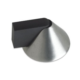 ZAS89SS Door Stop Floor Mounted Cone Shape 38mm Dia. from The Door Handle Store by Zoo Hardware