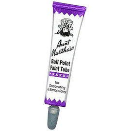 Aunt Martha's Ballpoint Paint Tubes 1 Ounce-Purple
