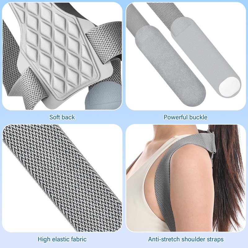 EOPUOZS Back Straightener, Posture Corrector for Men and Women, Adjustable