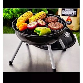 Expert Grill Porcelain Coated portable charcoal grill 18.1”x 14.5” w Legs, Gift