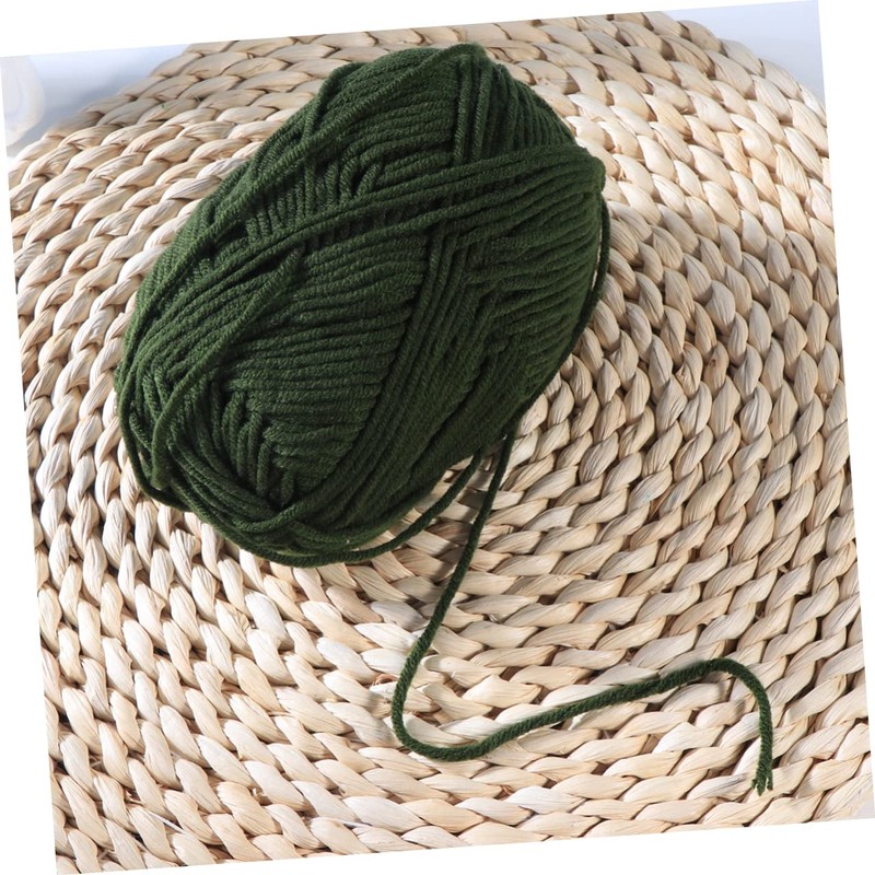 LIFKOME 50G Milk Cotton Yarn Soft Chunky Crochet Knitting Wool