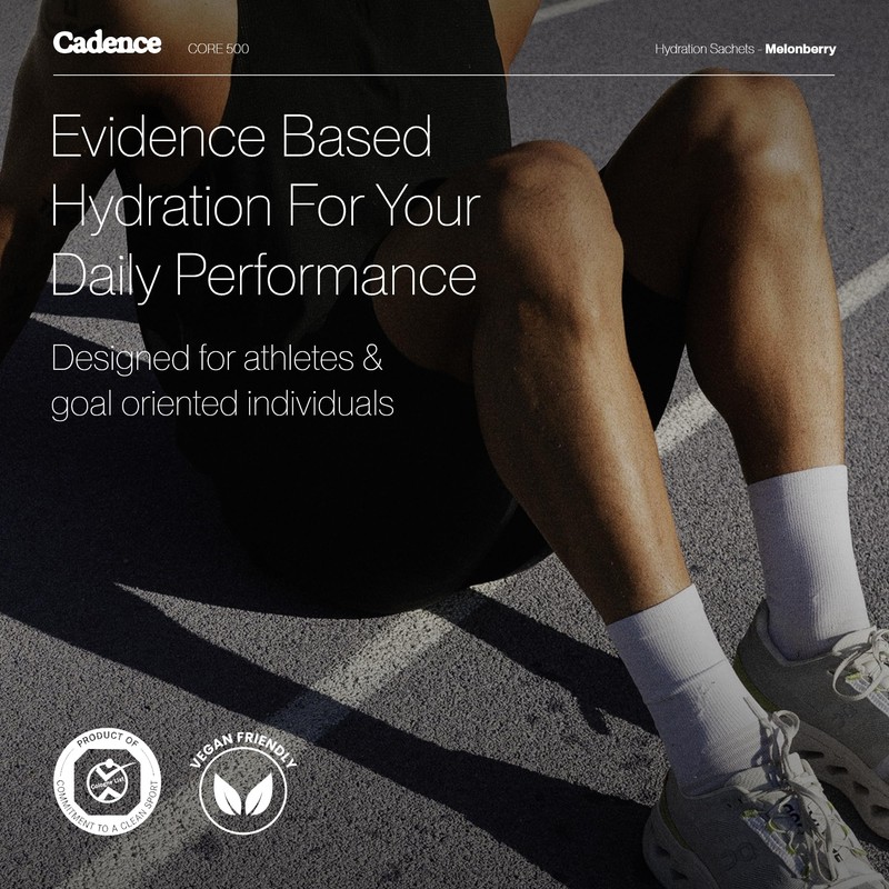 Cadence Core Electrolyte Hydration Sachets - Essential Electrolytes Powder -