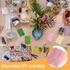 sourcing map 8 Sheets Stained Glass Sheets,4 x 6 Inch