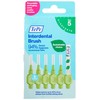 Tepe 0.8 mm Interdentgreen Brushes - Pack of 6