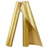 TORC Gold Glitter HTV Heat Transfer Vinyl 2 Rolls Iron