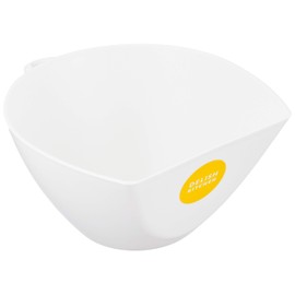DELISH KITCHEN Pearl Metal Ball White 22.0 fl oz (650 ml) Chilitori Bowl CC-1338
