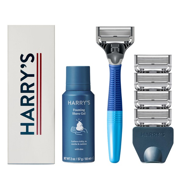 Harry's Razors for Men - Men's Razor Set with 5