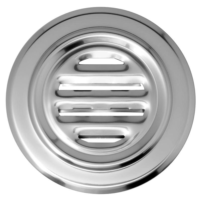 CRL Bright Anodized Finish Aluminum No-Draft Speak-Thru