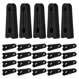 Amortiguadores para Pestillos de Puertas de Coche Almohadillas de Goma Negras 40 Piezas Cubiertas Reductoras de Ruido y Protectoras contra Impactos para Accesorios Interiores y