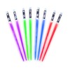 SaberStix LED Light Up Lightsaber Chopsticks - 4 Pairs, Red