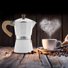 Cafetera Express HOLA Colour White Aluminium 6