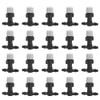 Bewinner 20Pcs/ Set Misting Nozzles Sprinkler Head Atomizer, Sprinkler Heads
