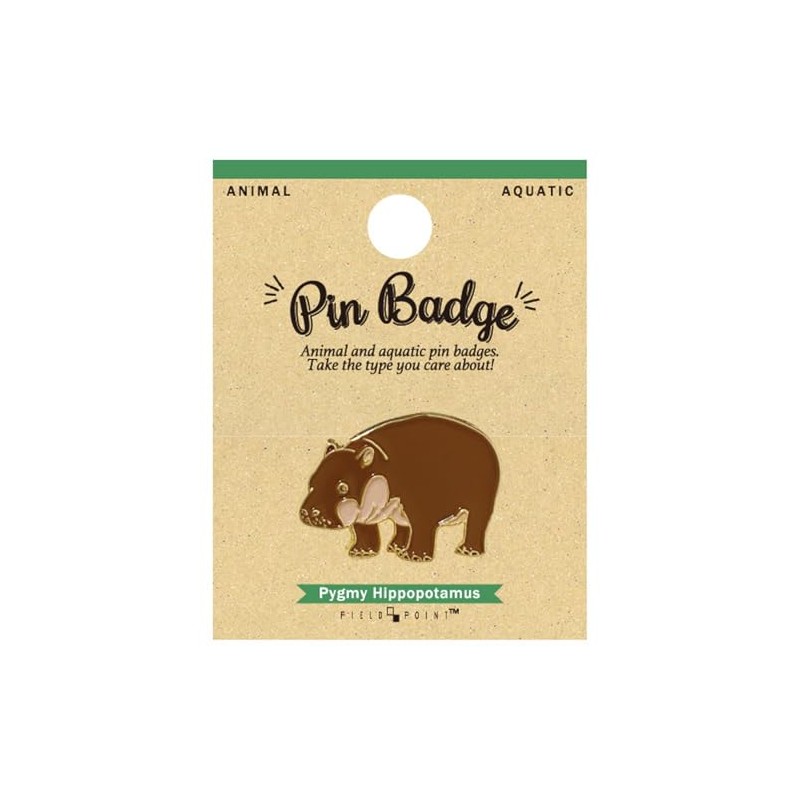 World Trading Co. Animal Lapel Pin Badge Pygmy Hippo 109240