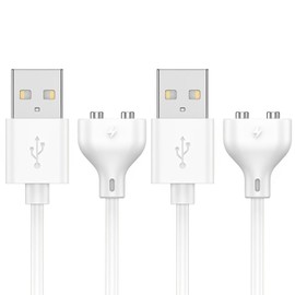 [2-Pack] Charger Compatible with TOZO OpenReal Headphone Charger, 2FT Replacement USB Charging Magnetic Cable Cord