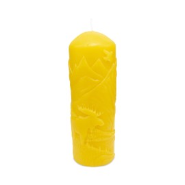 Nature Scene Beeswax Pillar