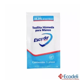 Escudo Toallitas Humedas Individuales Escudo Bolsa Con 200 Pzs