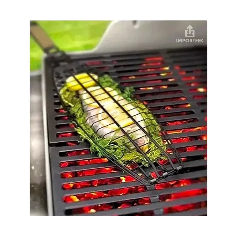 Importeek 5pz Rejilla Parrilla Zarandeado Pollo Carne Asado Ca Pescado