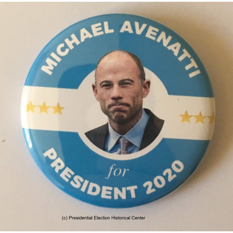 Michael Avenatti for President Campaign Buttons (AVENATTI-701-ALL)