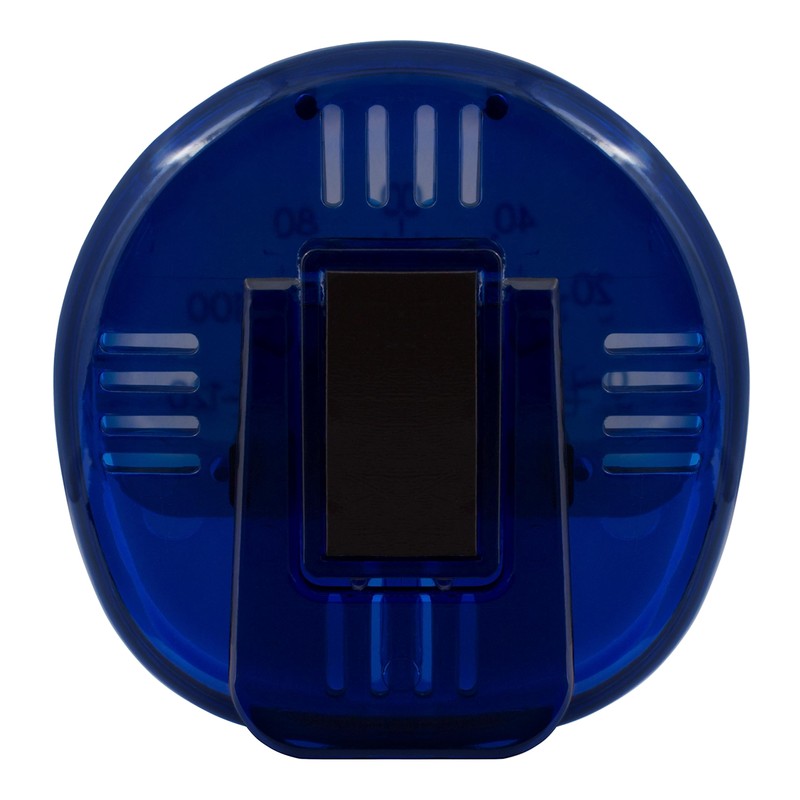 La Crosse 104-106BL Blue Analog Thermometer with Magnetic Back