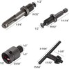 ZOYUBS 1.5-13mm Drill Chuck + SDS Plus Shaft + 1/4''