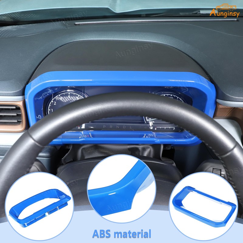 Aunginsy Central Control Dashboard Meter Panel Frame Trim Compatible with