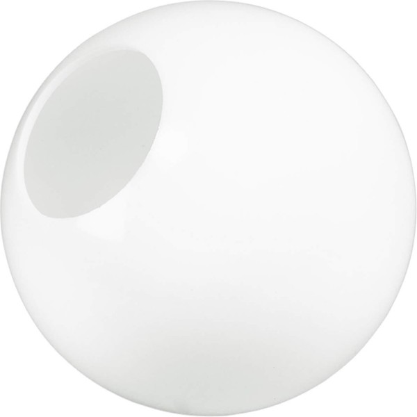 KastLite 14" White Acrylic Lamp Post Globe | Smooth Textured