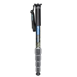 Leofoto MPQ-325C 5-Section CF Monopod Waterproof Leg Locks - Camo