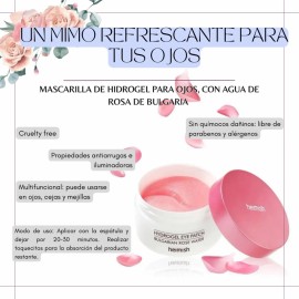 Parches Hydrogel Heimish Rosa Búlgara 100g Contorno Ojos Normal