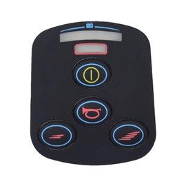 AlveyTech Keypad for 4-Key VSI Joystick Controllers by PG Drives - Replacement Mobility Power Chair Controller Keypads for ActiveCare, Jazzy, Jet, Merits, & Shoprider (P75736 / RECPART1071 / 503049)