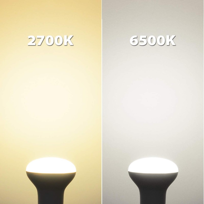 LVWIT LED Reflektor E27 R63, 806 lm, Warmweiß 2700K, 8W