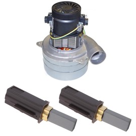 Create idea 4 Stück Kohlebürsten für Staubsaugermotoren 28 X 11 X 6,3 Mm Kompatibel mit Fawas Duo Vac 3525 SYM-448E 300