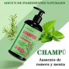 Shampoo Cola Caballo Romero Y Keratina Acelera Crecimiento