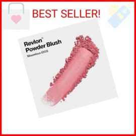 Revlon Powder Blush Face Makeup, High Impact Buildable Color, Lightweight & Smoo