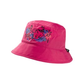 Jack Wolfskin Unisex-Kinder Supplex Magic Forest Chapeau Strickmütze, (Pink Peony), (Herstellergröße: Medium)