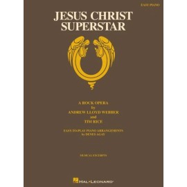 Jesus Christ Superstar Sheet Music A Rock Opera Easy Piano Vocal Book 000120126